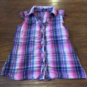 Girls sleeveless blouse